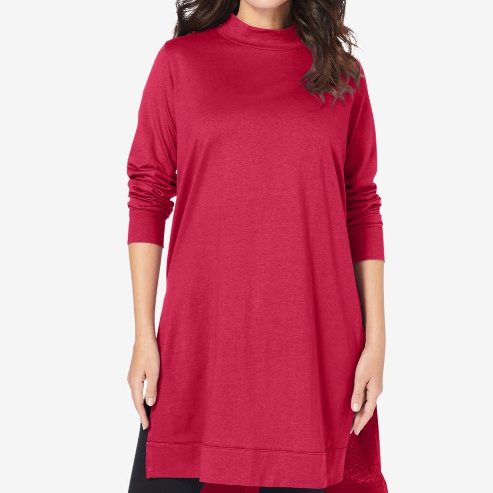 LONG Red Tunic